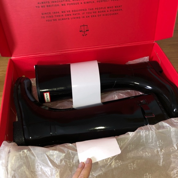 Hunter Original Refined Gloss Rain Boots - Picture 4 of 4